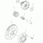 WR250F  (WR250FJ) Муфта стартера