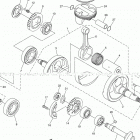 WR25R  (WR25RJC/WR25RJ) Коленчатый вал и Поршень