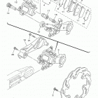 WR25R  (WR25RJC/WR25RJ) Задний суппорт