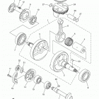 WR25R (WR25RJC/WR25RJ) Коленчатый вал и Поршень