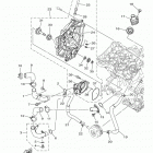 XSR700  (XSR700JL/XSR700JR/XSR700JCR/XSR700JCL) ВОДЯНОЙ НАСОС