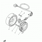 XV250  (XV250JB/XV250JCB) Генератор