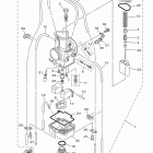 YZ125  (YZ125J2) Карбюратор
