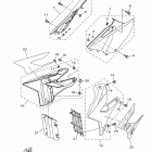 YZ125  (YZ125J2) БОКОВАЯ КРЫШКА