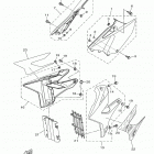 YZ125 (YZ125J2) БОКОВАЯ КРЫШКА