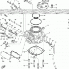 YZ250 (YZ250J2) ГОЛОВКА ЦИЛИНДРА