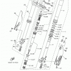 YZ250 (YZ250J2) Передняя вилка