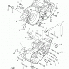 YZ250X  (YZ250XJ) Картер двигателя