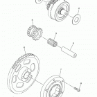 YZ450FX  (YZ450FXJ) Муфта стартера
