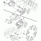 YZ450FX (YZ450FXJ) Задний суппорт