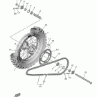YZ65 (YZ65J) Заднее колесо