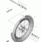 YZ65 (YZ65J) Переднее колесо