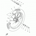 YZ85  (YZ85J) Переднее колесо