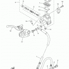 YZ85 (YZ85J) Главный тормозной цилиндр