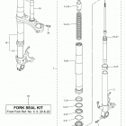 YZFR1S (YZFR1SJCGY/YZFR1SJGY) Передняя вилка