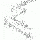 FJR1300A  (FJR13AHCB/FJR13AHB) Промежуточный ведущий вал