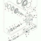 FJR1300A  (FJR13AHCB/FJR13AHB) Ведущий вал