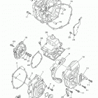 FZ10 (FZ10HB/FZ10HGY/FZ10HCGY/FZ10HCB) Крышка картера двигателя