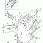 R3 ABS (YZFR3AHB/YZFR3AHW) БОКОВАЯ КРЫШКА