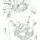 SR400 (SR400HCB/SR400HB) ГОЛОВКА ЦИЛИНДРА
