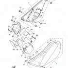 TTR125LE (TTR125LEH) БОКОВАЯ КРЫШКА