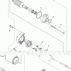 TTR125LE (TTR125LEH) ПУСКОВОЙ ЭЛЕКТРОДВИГАТЕЛЬ