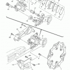 YZ125 (YZ125H2) Задний суппорт