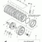 YZ250FX (YZ250FXH) Сцепление