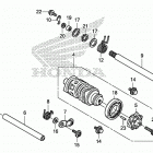 CBR600RR Вилка переключения передач