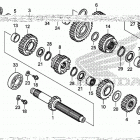 CRF150RB ТРАНСМИССИЯ