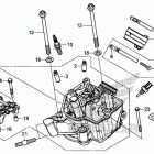 CRF450RX ГОЛОВКА ЦИЛИНДРА