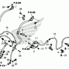 GL1800B Brake hose@brake pipe