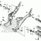GROM125A Подножки