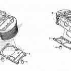 VT750C Цилиндры