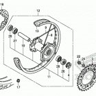 XR650L Заднее колесо