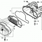 Z125MA Воздушный фильтр