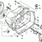 C125A Крышка картера правая