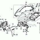CB300RA AC Shroud@tank cover