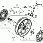 CBR1000RR Переднее колесо