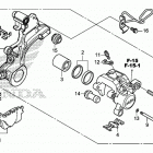 CBR1000RR Задний суппорт