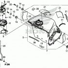 CBR1000RR 2AC Топливный бак и насос