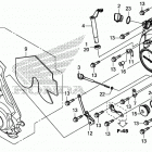 CBR1000S1 Крышка картера правая