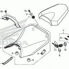 CBR500R AC Сиденье
