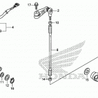 CBR600RR A Brake pedal@change pedal