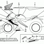 CBR650R Наклейки