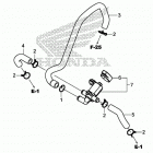 CBR650R 2AC Air injection control