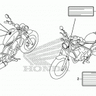 CMX300 AC Лейбл предостережения