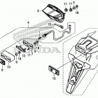 CRF1000A AC Taillight@license light