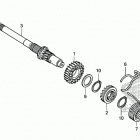 CRF110F A Кик стартер
