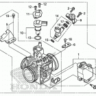 CB300F КОРПУС ДРОССЕЛЬНОЙ ЗАСЛОНКИ